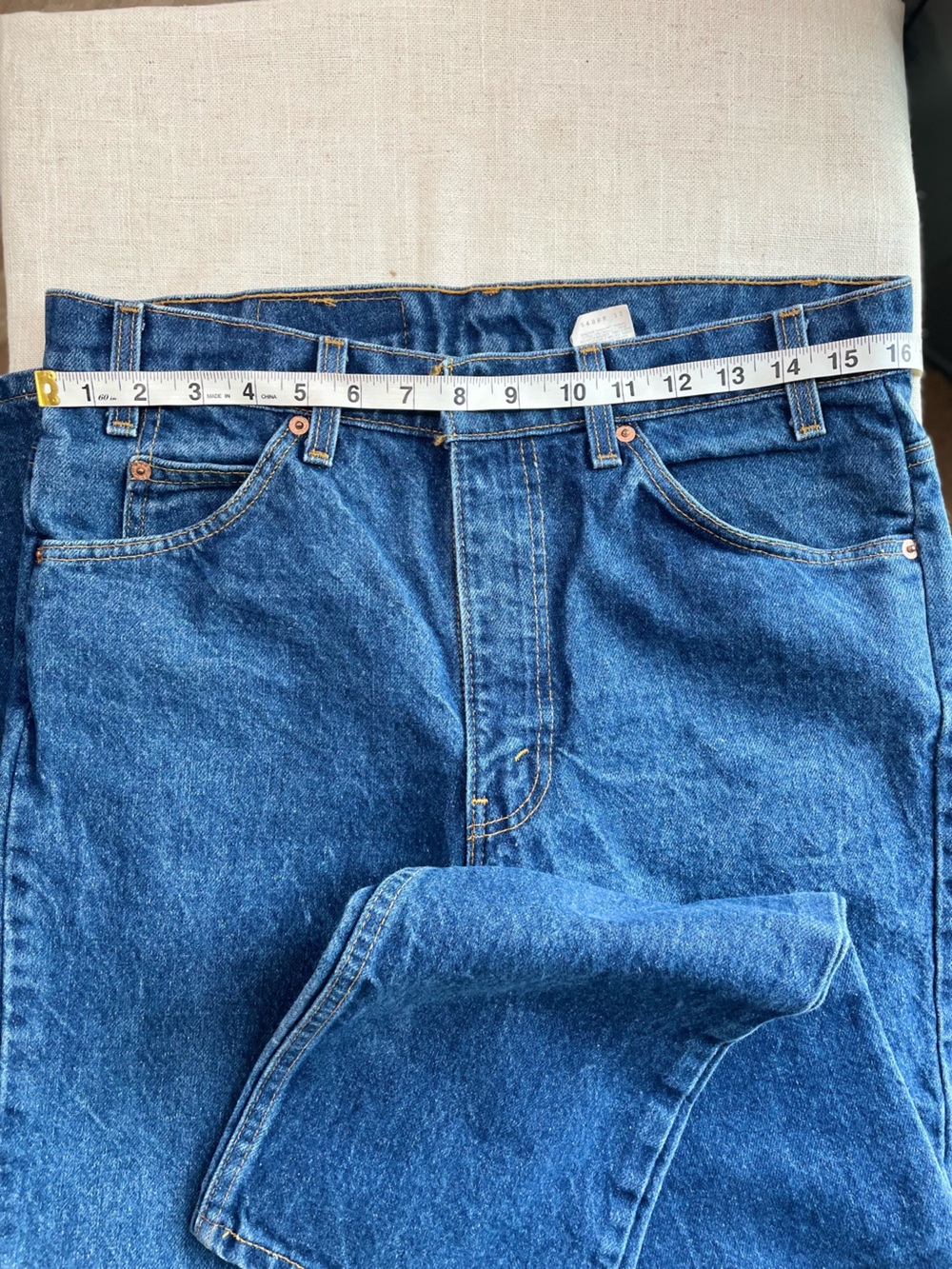Vintage Levi’s 517 Orange Tab Jeans - Picture 8 of 9